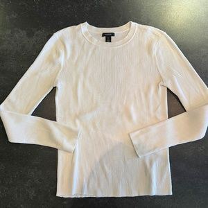 Halogen White Sweater Women’s Medium
